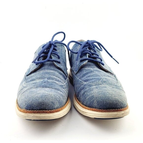 Cole Haan ● ZERØGRAND Denim Oxford - Size‎ 10 - Picture 5 of 8